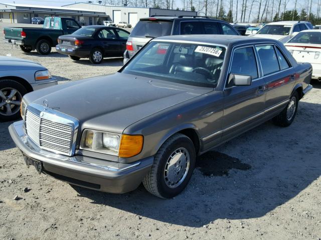 WDBCA37D8FA192421 - 1985 MERCEDES-BENZ 500 SEL CHARCOAL photo 2