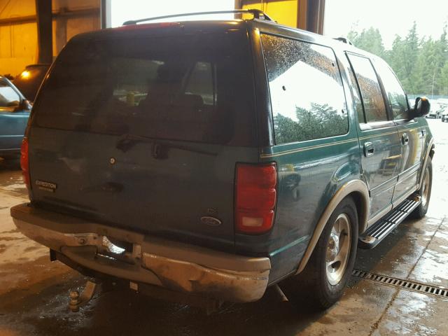 1FMFU18L7VLA42721 - 1997 FORD EXPEDITION GREEN photo 4