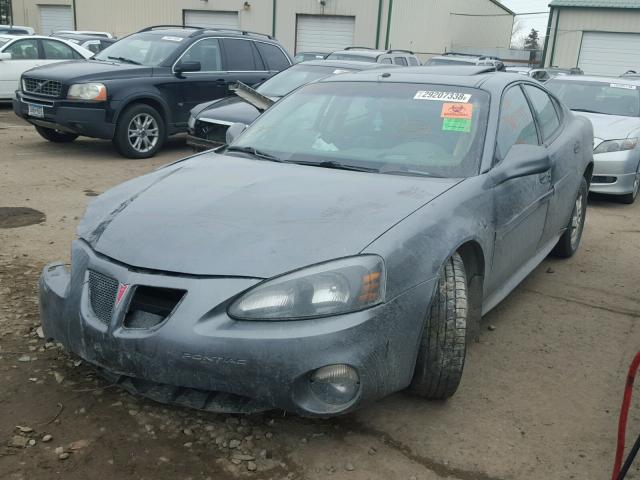 2G2WS522641356886 - 2004 PONTIAC GRAND PRIX CHARCOAL photo 2