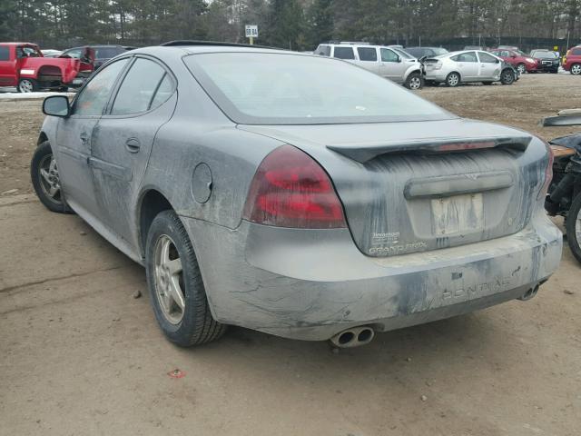 2G2WS522641356886 - 2004 PONTIAC GRAND PRIX CHARCOAL photo 3