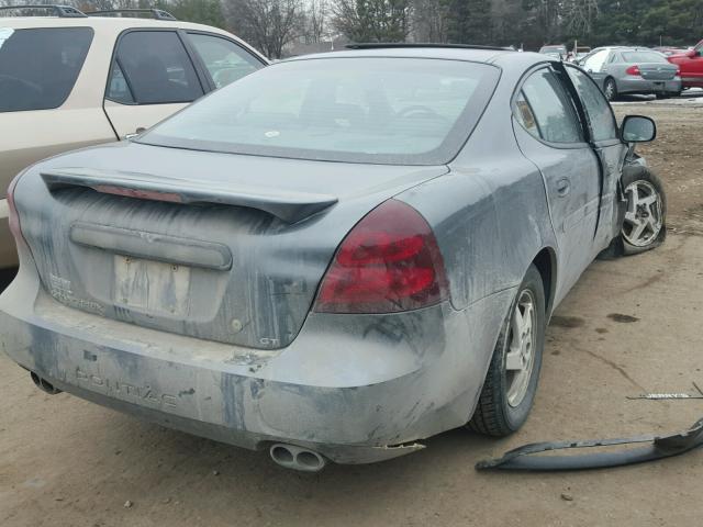 2G2WS522641356886 - 2004 PONTIAC GRAND PRIX CHARCOAL photo 4