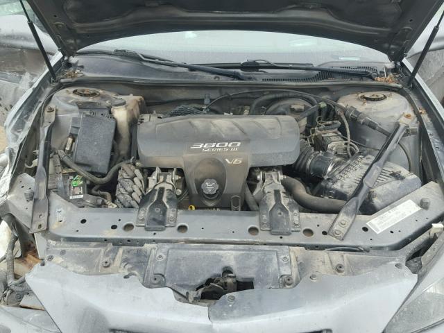 2G2WS522641356886 - 2004 PONTIAC GRAND PRIX CHARCOAL photo 7