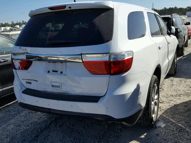 1C4RDHAG7DC637459 - 2013 DODGE DURANGO SX WHITE photo 4