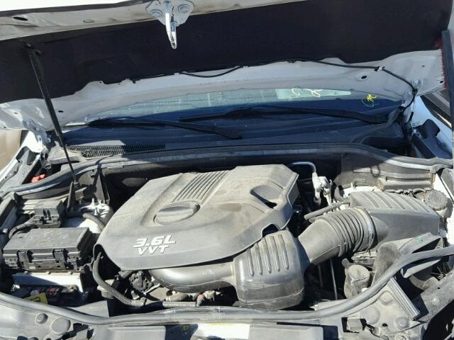 1C4RDHAG7DC637459 - 2013 DODGE DURANGO SX WHITE photo 7