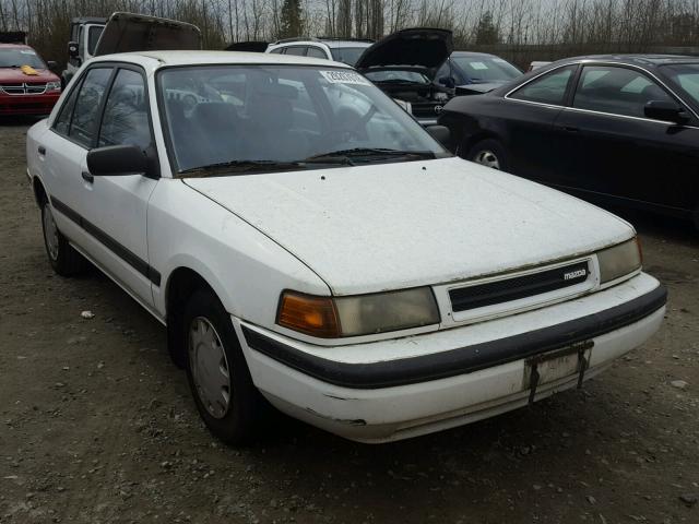 JM1BG2243N0511760 - 1992 MAZDA PROTEGE DX WHITE photo 1