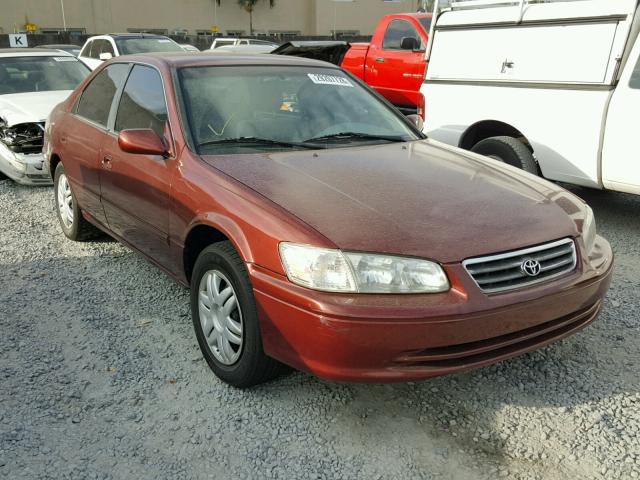 4T1BG22K61U041091 - 2001 TOYOTA CAMRY CE BURGUNDY photo 1