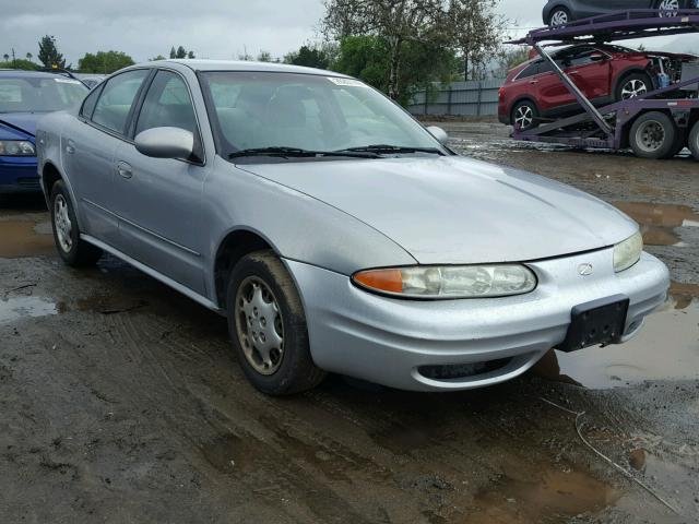 1G3NL52E1YC321140 - 2000 OLDSMOBILE ALERO GL SILVER photo 1