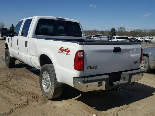 1FTSW21R98EC73386 - 2008 FORD F250 SUPER WHITE photo 3