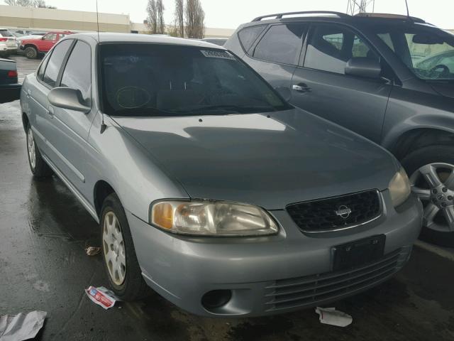 3N1CB51D12L668842 - 2002 NISSAN SENTRA XE SILVER photo 1