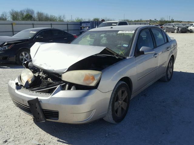 1G1ZT51876F293930 - 2006 CHEVROLET MALIBU LT SILVER photo 2