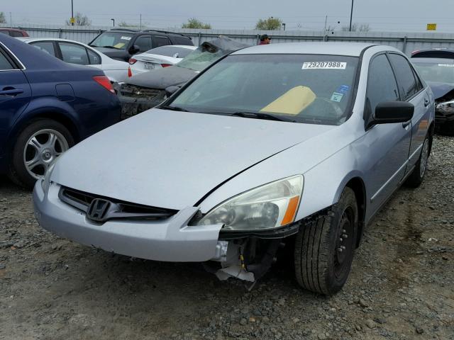 1HGCM56185A168163 - 2005 HONDA ACCORD DX GRAY photo 2