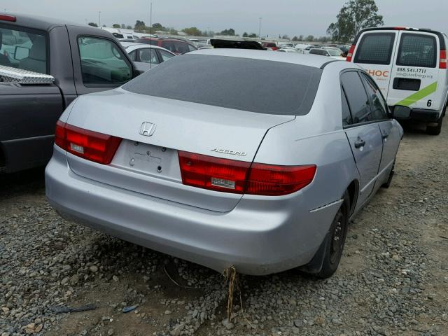 1HGCM56185A168163 - 2005 HONDA ACCORD DX GRAY photo 4