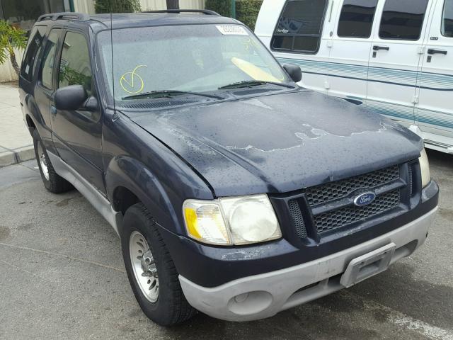 1FMYU60E71UC36379 - 2001 FORD EXPLORER S BLACK photo 1