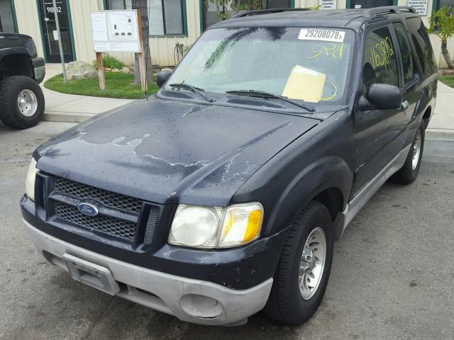 1FMYU60E71UC36379 - 2001 FORD EXPLORER S BLACK photo 2