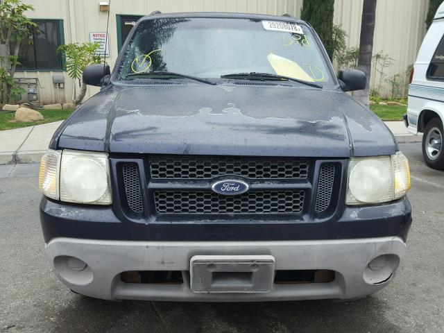 1FMYU60E71UC36379 - 2001 FORD EXPLORER S BLACK photo 9