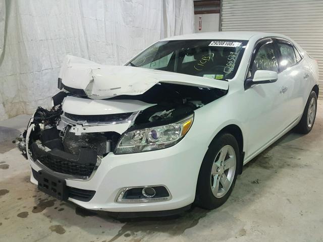 1G11C5SL0EU140025 - 2014 CHEVROLET MALIBU 1LT WHITE photo 2