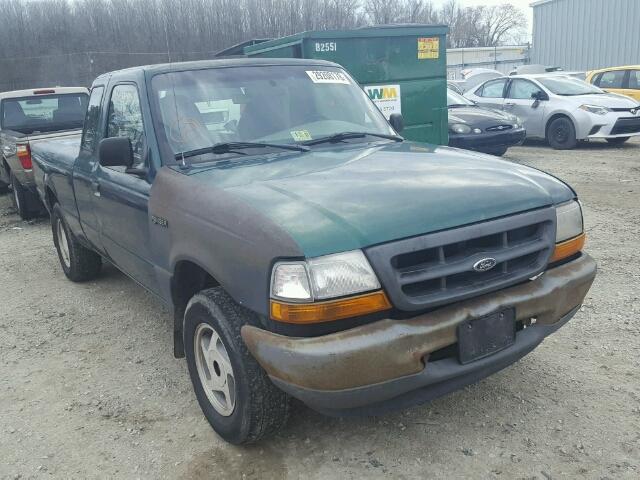 1FTYR14C1XTA10421 - 1999 FORD RANGER SUP GREEN photo 1