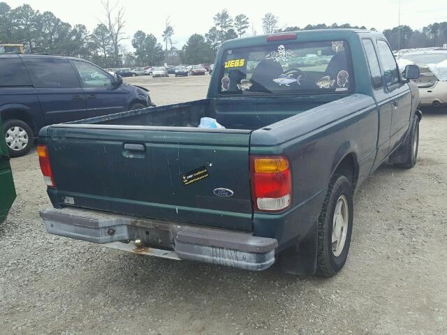 1FTYR14C1XTA10421 - 1999 FORD RANGER SUP GREEN photo 4