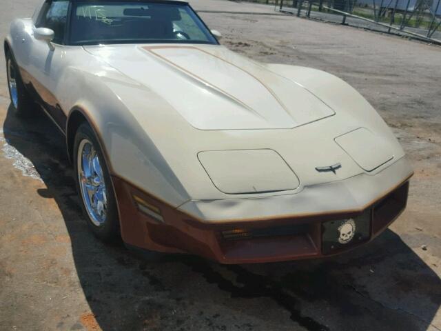 1G1AY8760B5106288 - 1981 CHEVROLET CORVETTE TWO TONE photo 9