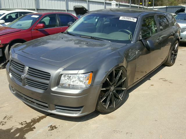 2D4FV47T58H144026 - 2008 DODGE MAGNUM GRAY photo 2