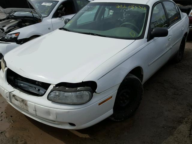 1G1ND52J62M584647 - 2002 CHEVROLET MALIBU WHITE photo 2