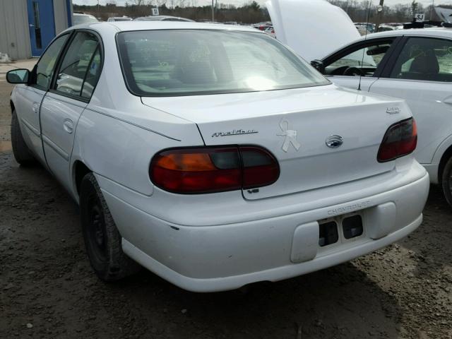 1G1ND52J62M584647 - 2002 CHEVROLET MALIBU WHITE photo 3