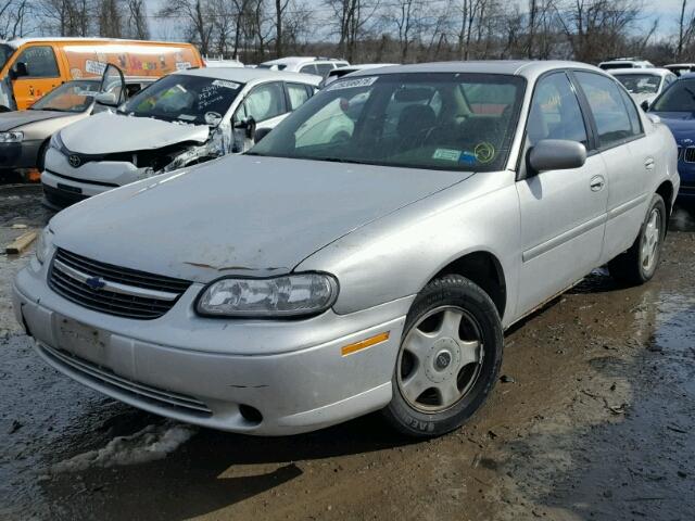 1G1NE52J816193662 - 2001 CHEVROLET MALIBU LS ვერცხლისფერი ფოტო 2