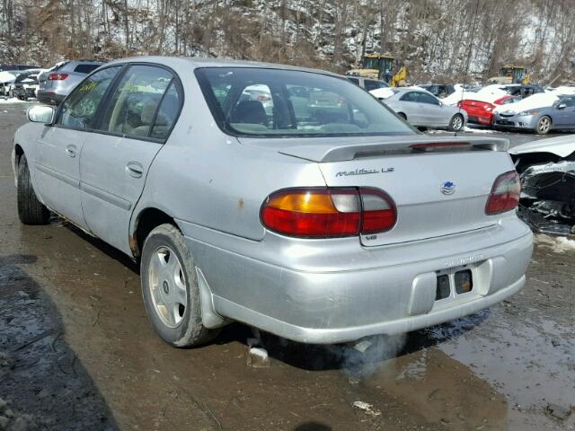 1G1NE52J816193662 - 2001 CHEVROLET MALIBU LS SILVER photo 3