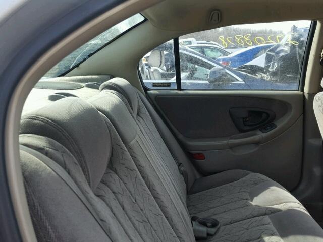 1G1NE52J816193662 - 2001 CHEVROLET MALIBU LS ვერცხლისფერი ფოტო 6