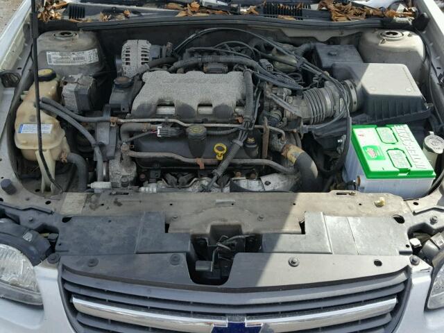 1G1NE52J816193662 - 2001 CHEVROLET MALIBU LS ვერცხლისფერი ფოტო 7