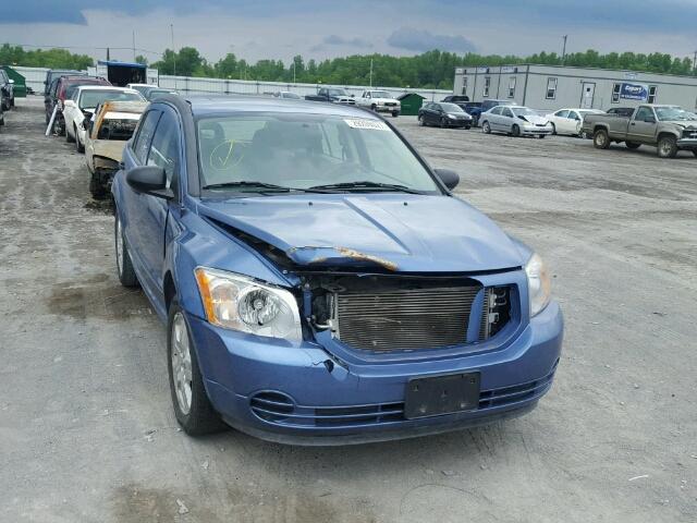 1B3HB48B47D214181 - 2007 DODGE CALIBER SX BLUE photo 1