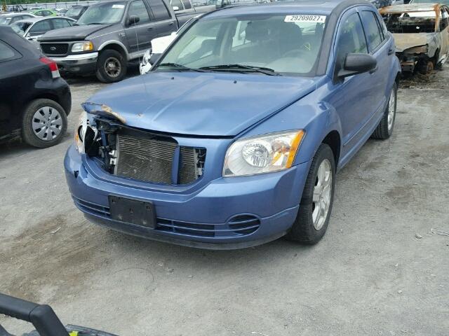 1B3HB48B47D214181 - 2007 DODGE CALIBER SX BLUE photo 10