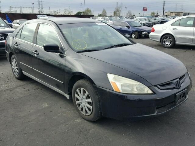 1HGCM56435A119947 - 2005 HONDA ACCORD LX BLACK photo 1