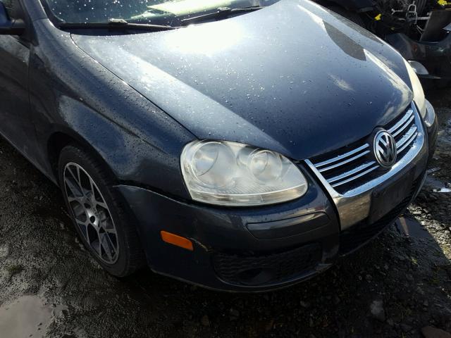 3VWJM71K59M007566 - 2009 VOLKSWAGEN JETTA S BLUE photo 9