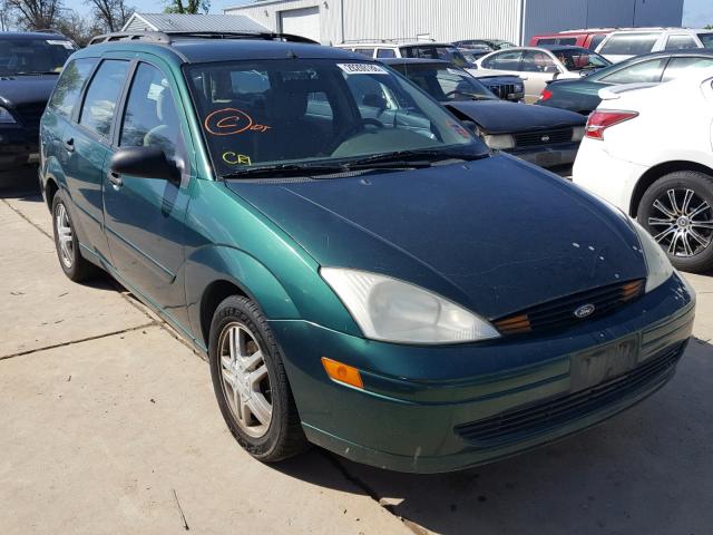 1FAFP363X1W335375 - 2001 FORD FOCUS SE GREEN photo 1