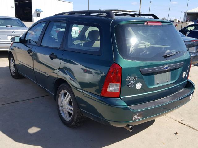 1FAFP363X1W335375 - 2001 FORD FOCUS SE GREEN photo 3