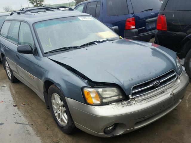 4S3BH665427604782 - 2002 SUBARU LEGACY OUT TEAL photo 1