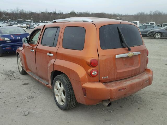 3GNDA23PX6S615571 - 2006 CHEVROLET HHR LT ORANGE photo 3