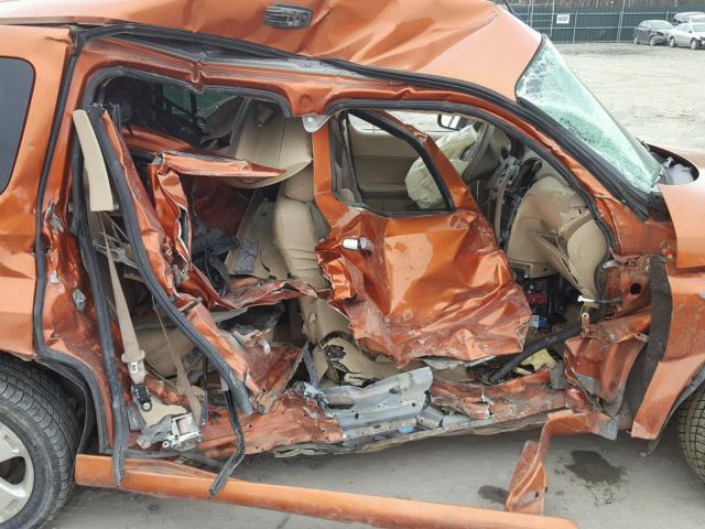 3GNDA23PX6S615571 - 2006 CHEVROLET HHR LT ORANGE photo 9