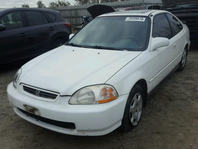 1HGEJ8243WL098936 - 1998 HONDA CIVIC EX WHITE photo 2