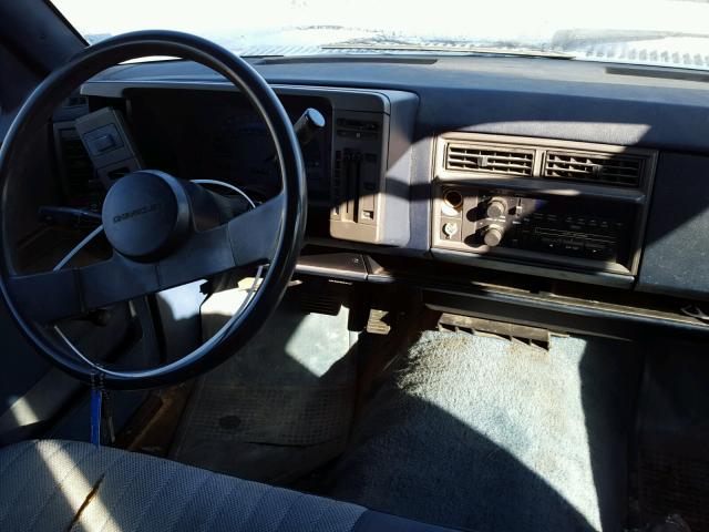 1GCCS14Z4J2262695 - 1988 CHEVROLET S TRUCK S1 BLUE photo 9