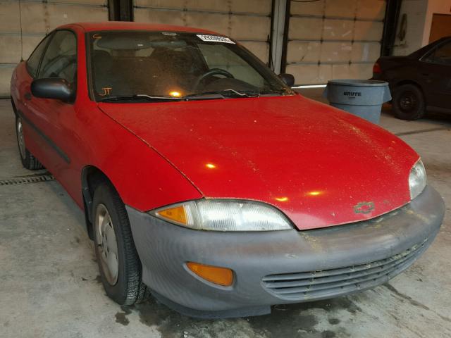 1G1JC1243VM127058 - 1997 CHEVROLET CAVALIER B RED photo 1