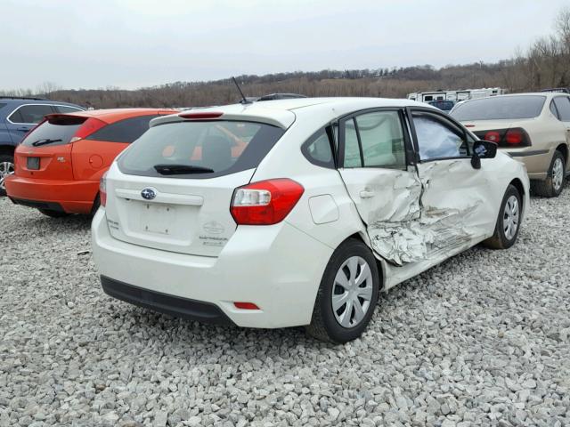 JF1GPAA68F8275439 - 2015 SUBARU IMPREZA BA WHITE photo 4