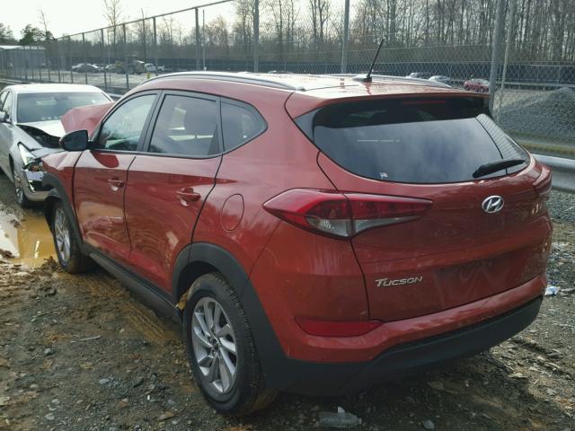 KM8J33A40GU119325 - 2016 HYUNDAI TUCSON LIM ORANGE photo 3