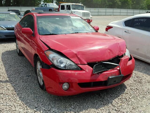 4T1CA38P35U043546 - 2005 TOYOTA CAMRY SOLA RED photo 1