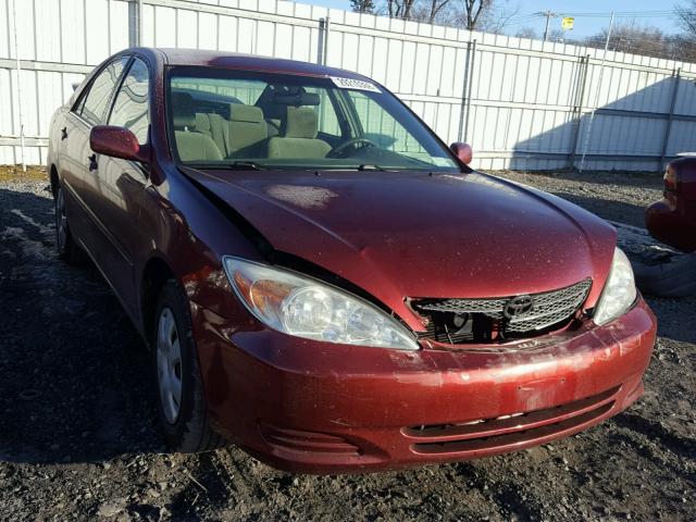 4T1BE32K03U246596 - 2003 TOYOTA CAMRY LE MAROON photo 1