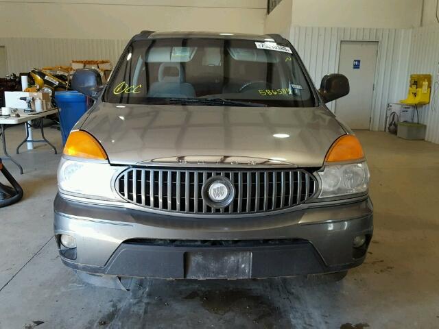 3G5DA03E63S586584 - 2003 BUICK RENDEZVOUS GRAY photo 9