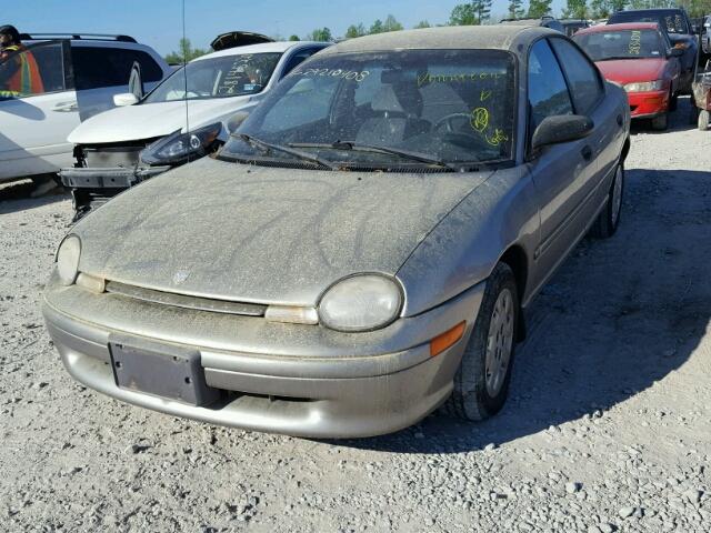 1B3ES47C7XD133124 - 1999 DODGE NEON HIGHL SILVER photo 2