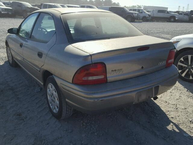 1B3ES47C7XD133124 - 1999 DODGE NEON HIGHL SILVER photo 3