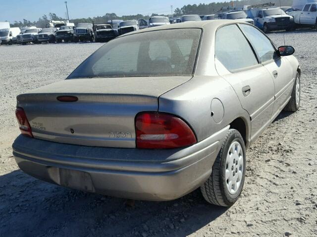 1B3ES47C7XD133124 - 1999 DODGE NEON HIGHL SILVER photo 4